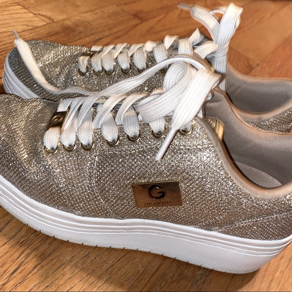 guess platform sneakers